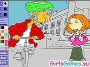 Игра Раскраска Джинджер